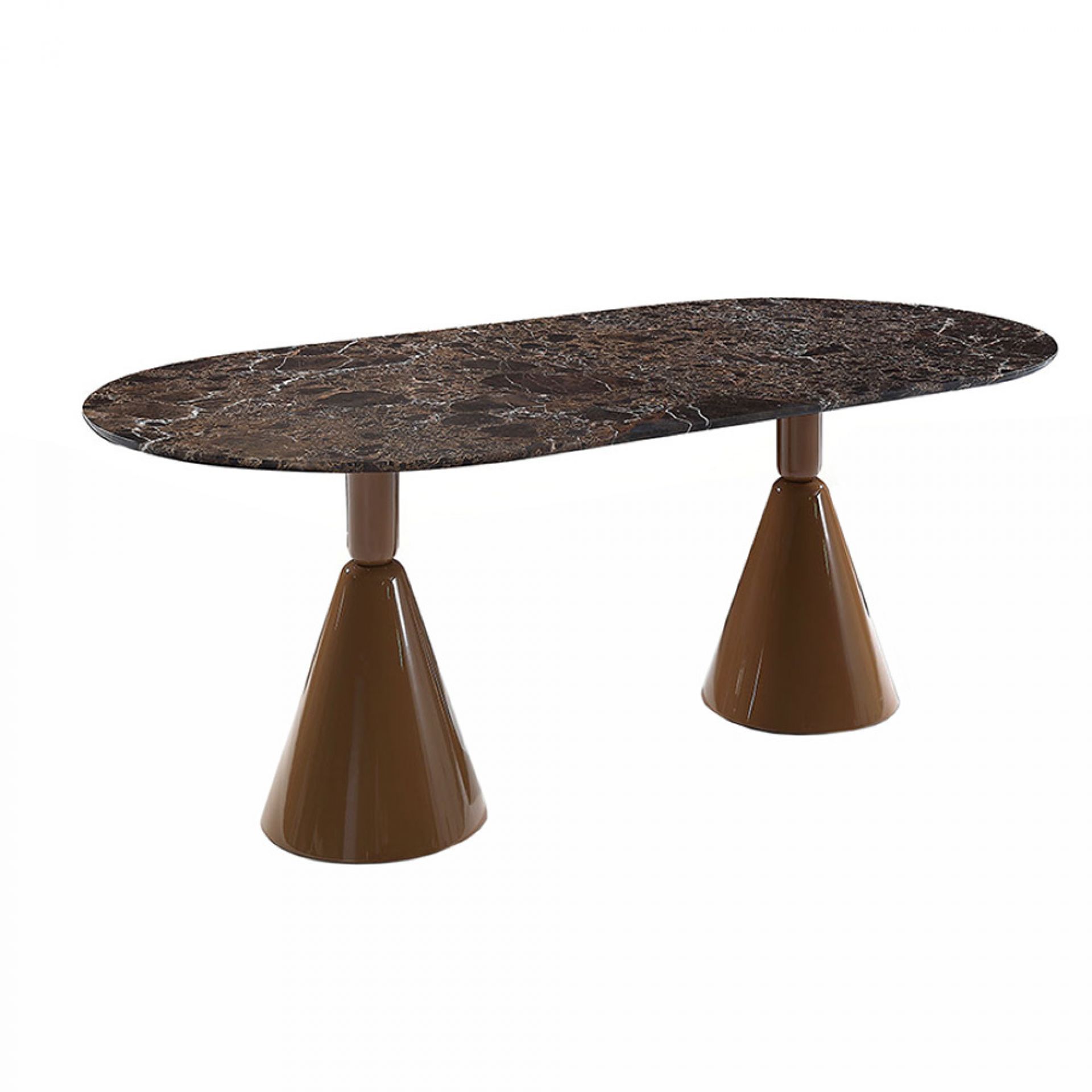 Pion Petra Emperador Gold dining table Sancal